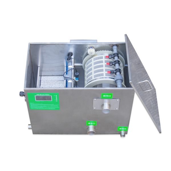 QihangRAS Stainless Steel YC-D1C 5m3/H 1320 Gallon Combi Drum Filter