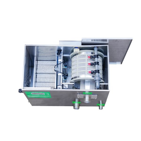 QihangRAS Stainless Steel YC-D1C 5m3/H 1320 Gallon Combi Drum Filter - Image 3