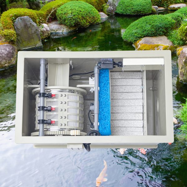 QihangRAS  PP YC-D1-P 5m3/H 1320 Gallon Combi Drum Filter